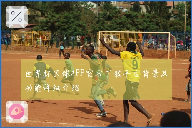 世界杯买球APP官方下载平台背景及功能详细介绍