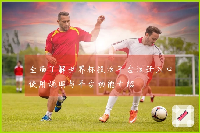 全面了解世界杯投注平台注册入口使用说明与平台功能介绍